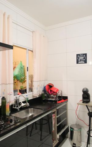 Casa de condomínio à venda com 70m², 2 quartos e 1 vagaCozinha
