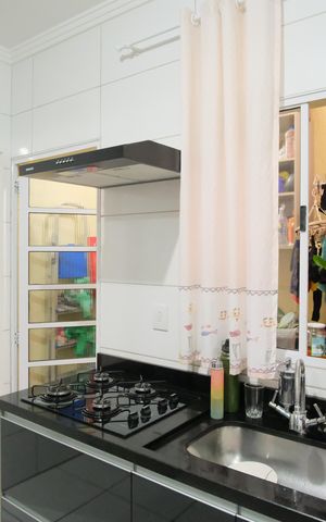Casa de condomínio à venda com 70m², 2 quartos e 1 vagaCozinha