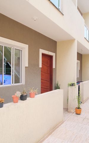 Casa de condomínio à venda com 70m², 2 quartos e 1 vagaÁrea comum