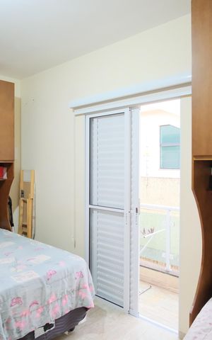 Casa de condomínio à venda com 70m², 2 quartos e 1 vagaQuarto 2