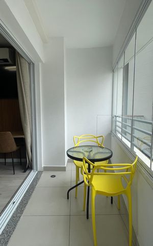 Studio à venda com 25520m², 1 quarto e sem vaga Studio à venda com 25520m², 1 quarto e sem vagaVaranda