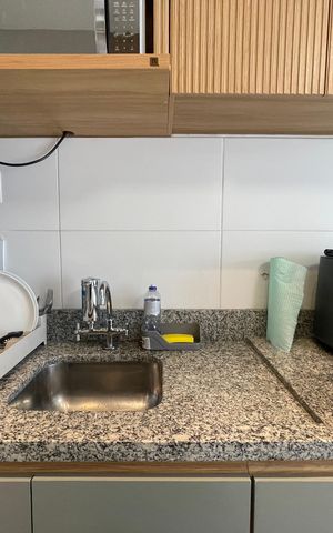 Studio à venda com 25520m², 1 quarto e sem vaga Studio à venda com 25520m², 1 quarto e sem vagaCozinha