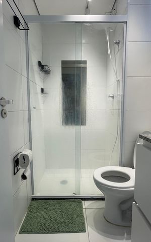 Studio à venda com 25520m², 1 quarto e sem vaga Studio à venda com 25520m², 1 quarto e sem vagaBanheiro
