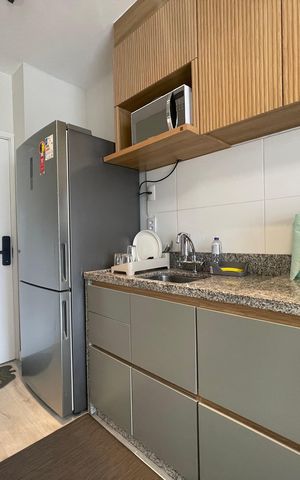 Studio à venda com 25520m², 1 quarto e sem vaga Studio à venda com 25520m², 1 quarto e sem vagaCozinha