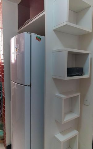 Apartamento à venda com 64m², 2 quartos e 1 vaga Apartamento à venda com 64m², 2 quartos e 1 vagaCozinha e Área de Serviço