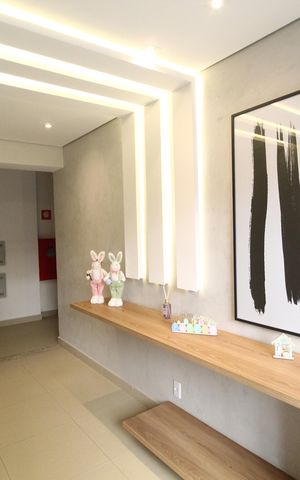 Apartamento para alugar com 55m², 2 quartos e 1 vagaHall social