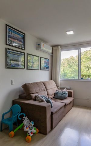 Apartamento à venda com 46m², 2 quartos e 1 vaga Apartamento à venda com 46m², 2 quartos e 1 vagaSala