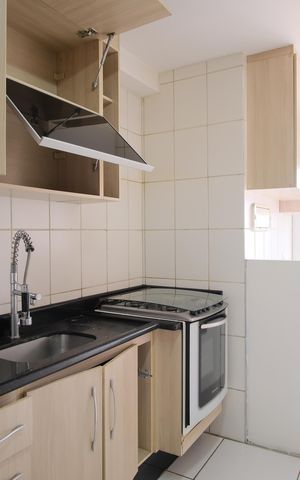 Apartamento para alugar com 50m², 2 quartos e 1 vagaCozinha e Área de Serviço