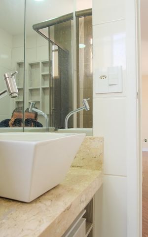 Apartamento para alugar com 50m², 2 quartos e 1 vagaBanheiro