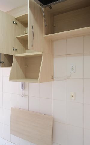 Apartamento para alugar com 50m², 2 quartos e 1 vagaCozinha e Área de Serviço