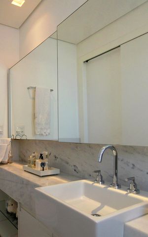 Apartamento para alugar com 150m², 3 quartos e 4 vagasBanheiro da Suíte 2