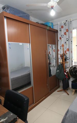 Apartamento à venda com 48m², 2 quartos e 1 vagaQuarto 2
