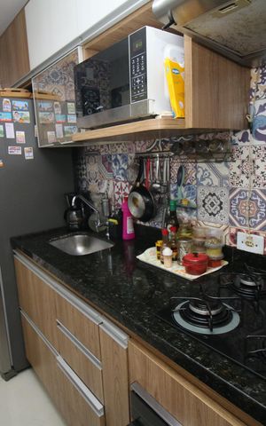 Apartamento à venda com 48m², 2 quartos e 1 vagaCozinha