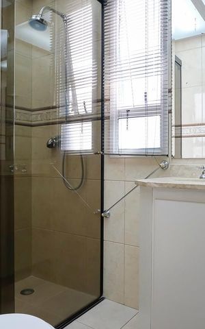 Apartamento à venda com 87m², 3 quartos e 2 vagasBanheiro da suíte