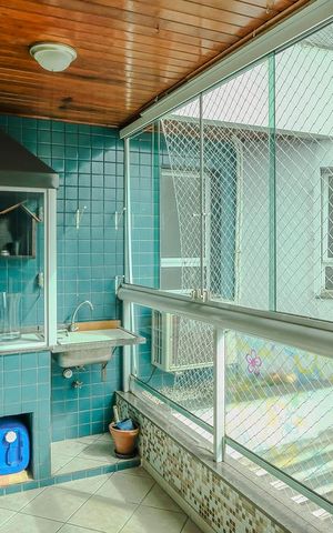 Apartamento à venda com 87m², 3 quartos e 2 vagasVaranda gourmet
