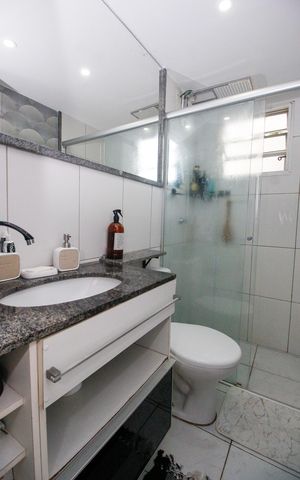 Apartamento à venda com 69m², 3 quartos e 1 vagaBanheiro da Suíte