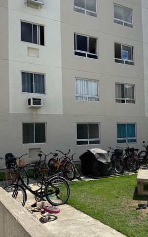 Apartamento à venda com 43m², 2 quartos e 1 vaga Apartamento à venda com 43m², 2 quartos e 1 vagaFachada do Bloco e placa