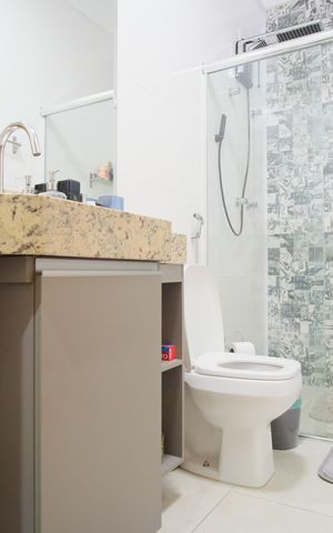 Casa à venda com 171m², 3 quartos e 2 vagasBanheiro Social