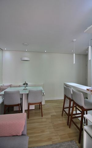 Apartamento à venda com 56m², 2 quartos e 1 vagaSala