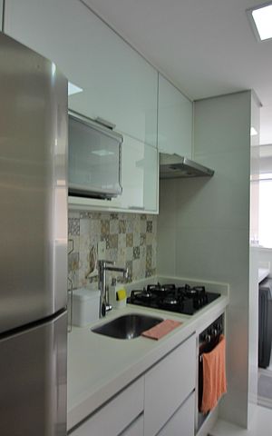 Apartamento à venda com 56m², 2 quartos e 1 vagaCozinha