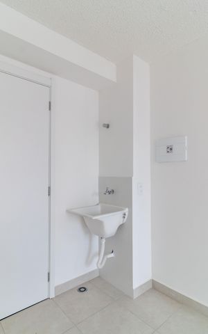 Apartamento à venda com 35m², 2 quartos e sem vaga Apartamento à venda com 35m², 2 quartos e sem vagaSala/Cozinha/Área de Serviço