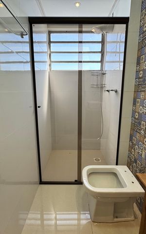 Apartamento à venda com 59m², 1 quarto e sem vaga Apartamento à venda com 59m², 1 quarto e sem vagaBanheiro