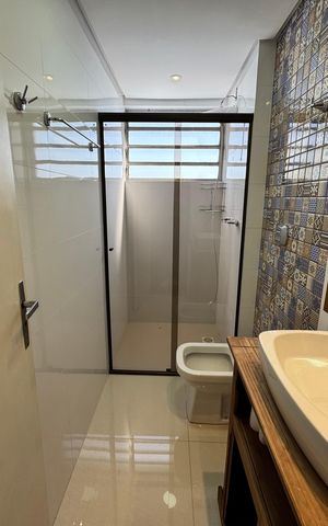 Apartamento à venda com 59m², 1 quarto e sem vaga Apartamento à venda com 59m², 1 quarto e sem vagaBanheiro