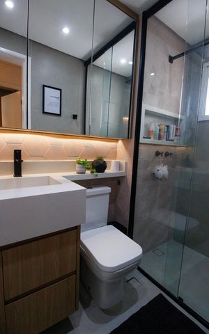 Apartamento à venda com 85m², 2 quartos e 1 vagaBanheiro