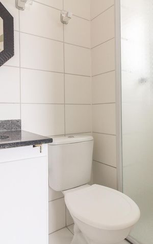 Apartamento para alugar com 64m², 2 quartos e 1 vaga Apartamento para alugar com 64m², 2 quartos e 1 vagaBanheiro Suíte