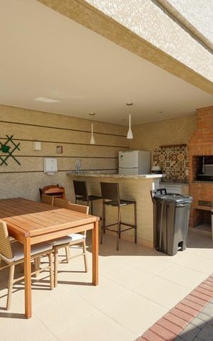 Apartamento para alugar com 64m², 2 quartos e 1 vagaCondomínio - Churrasqueira 