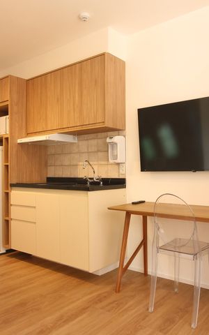 Studio à venda com 21m², 1 quarto e sem vagaStudio