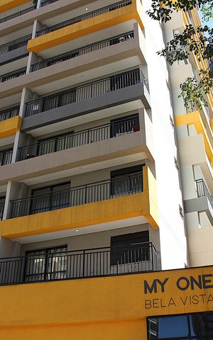 Apartamento para alugar com 25m², 1 quarto e sem vagaFachada