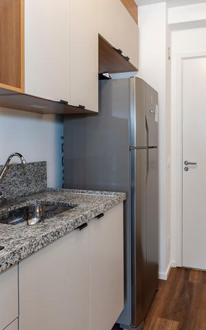 Studio à venda com 25m², 1 quarto e sem vaga Studio à venda com 25m², 1 quarto e sem vagaStudio