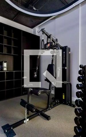 Studio para alugar com 25m², 0 quarto e sem vaga Studio para alugar com 25m², 0 quarto e sem vagaAcademia