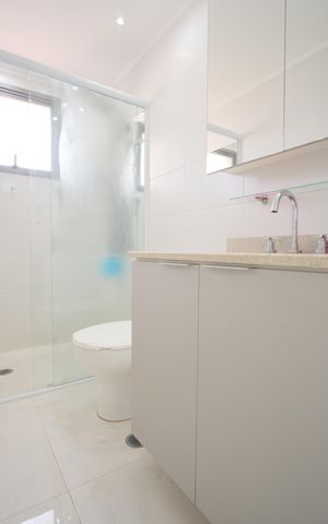 Apartamento à venda com 80m², 3 quartos e 1 vagaBanheiro da Suíte