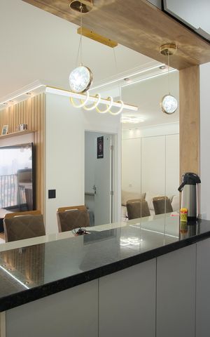 Apartamento à venda com 80m², 3 quartos e 1 vagaCozinha e Área de Serviço