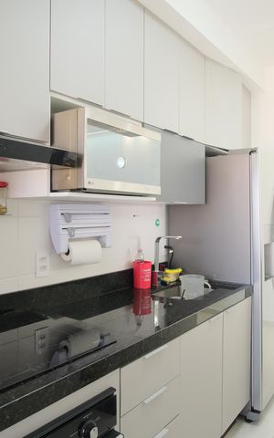Apartamento à venda com 80m², 3 quartos e 1 vagaCozinha e Área de Serviço