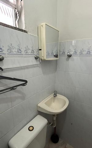 Studio para alugar com 24m², 1 quarto e sem vagaBanheiro