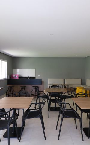 Apartamento para alugar com 24m², 1 quarto e sem vagaÁrea comum - Salão de festas