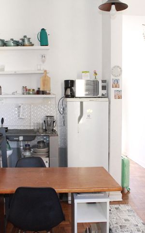 Studio para alugar com 33m², 1 quarto e sem vagaQuarto