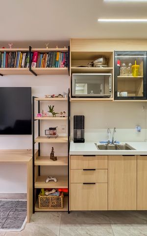 Apartamento à venda com 26m², 1 quarto e sem vagaCozinha