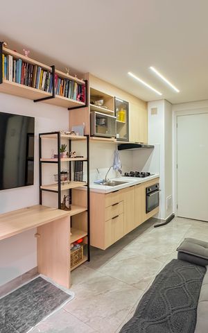Apartamento à venda com 26m², 1 quarto e sem vagaSala