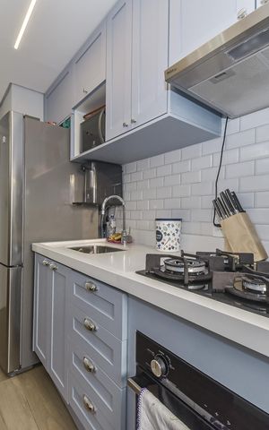 Apartamento à venda com 42m², 2 quartos e 1 vagaCozinha - Lavanderia Integrada