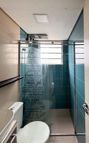 Apartamento à venda com 107m², 2 quartos e 2 vagas Apartamento à venda com 107m², 2 quartos e 2 vagasBanheiro Social