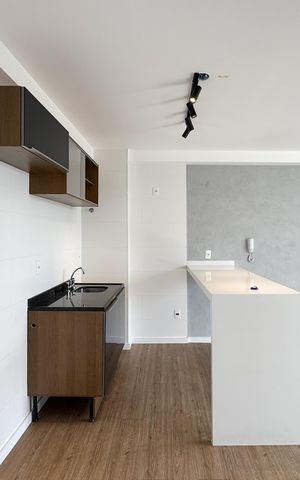 Studio para alugar com 42m², 1 quarto e 1 vaga Studio para alugar com 42m², 1 quarto e 1 vagaCozinha