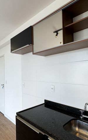 Studio para alugar com 42m², 1 quarto e 1 vaga Studio para alugar com 42m², 1 quarto e 1 vagaCozinha