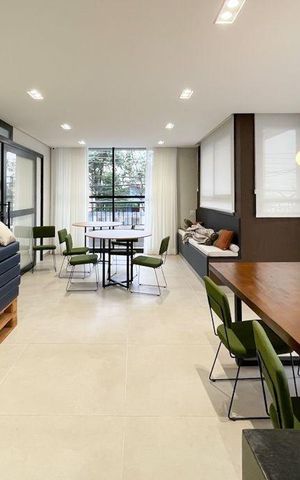 Studio para alugar com 42m², 1 quarto e 1 vaga Studio para alugar com 42m², 1 quarto e 1 vagaÁrea comum - Salão de festas