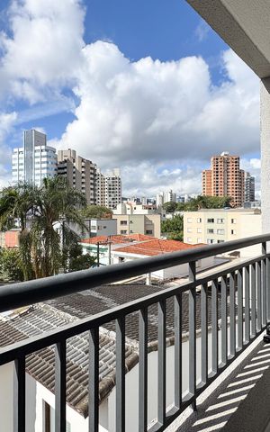 Studio para alugar com 42m², 1 quarto e 1 vaga Studio para alugar com 42m², 1 quarto e 1 vagaSacada do Studio
