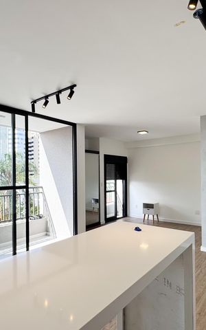Studio para alugar com 42m², 1 quarto e 1 vaga Studio para alugar com 42m², 1 quarto e 1 vagaCozinha