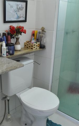 Apartamento à venda com 90m², 2 quartos e 1 vagaBanheiro